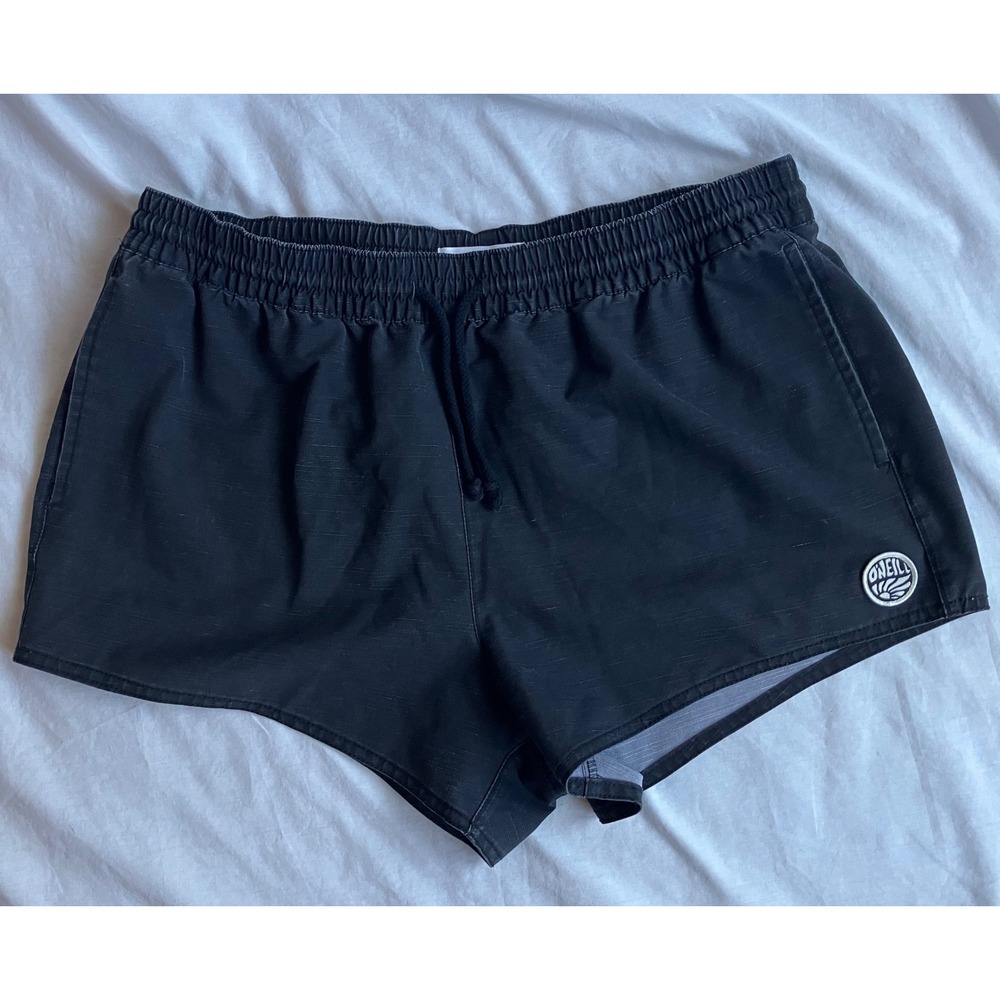O'Neill Women's Washed Black Board Shorts Size M